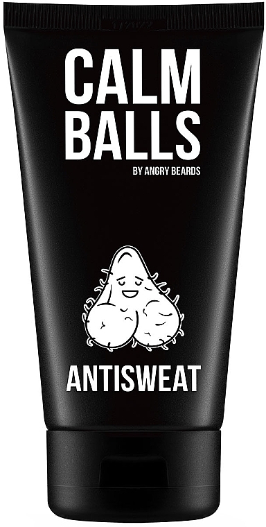 PREZENT! Dezodorant w kremie do okolic intymnych dla mężczyzn - Angry Beards Antisweat Deodorant for Balls — Zdjęcie N1