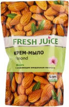 Kup Migdałowe kremowe mydło z nawilżającym mlekiem - Fresh Juice Almond (uzupełnienie)