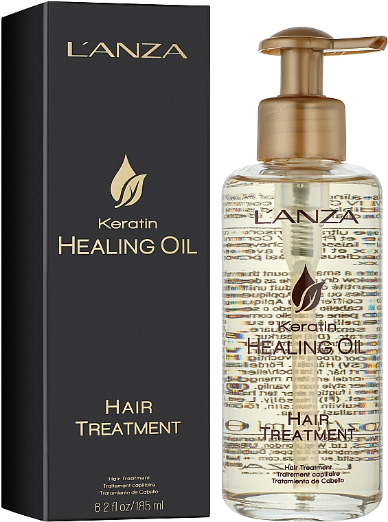 Keratynowy eliksir do włosów - L'anza Keratin Healing Oil Hair Treatment — Zdjęcie N3