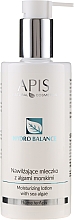Nawilżające mleczko do twarzy z algami morskimi - APIS Professional Hydro Balance — Zdjęcie N3
