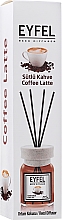 Dyfuzor zapachowy Latte - Eyfel Perfume Reed Diffuser Coffee Late — Zdjęcie N1