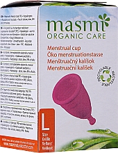 Kubeczek menstruacyjny, L - Masmi Menstrual Cup — Zdjęcie N2