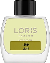 Dyfuzor zapachowy Cytryna - Loris Parfum Exclusive Lemon Reed Diffuser — Zdjęcie N3