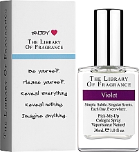 Demeter Fragrance The Library of Fragrance Violet - Woda kolońska — Zdjęcie N3