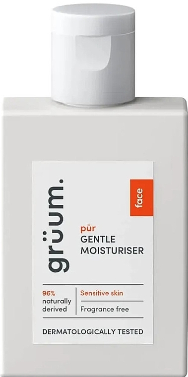 Krem nawilżający do twarzy - Gruum Pur Gentle Moisturiser — Zdjęcie N1