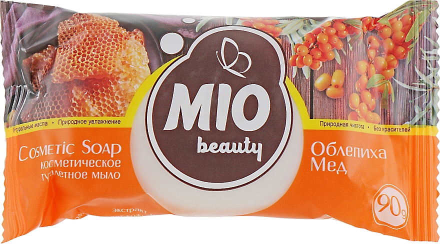Mydło z rokitnikiem i miodem - Mylovarennye traditsii Mio Beauty — Zdjęcie N1