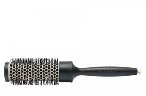 Szczotka do włosów - Acca Kappa Tourmaline comfort grip black (53/35 mm) — Zdjęcie N1