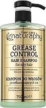Szampon do włosów przetłuszczających się z ekstraktem z bambusa i pokrzywy - Naturaphy Grease Control Hair Shampoo — Zdjęcie N1