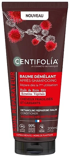 Balsam-odżywka do włosów z olejem rycynowym - Centifolia Detangling Repairing Balm Conditioner — Zdjęcie N1