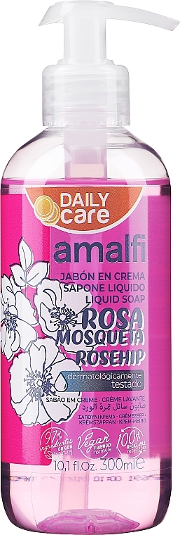 Kremowe mydło do rąk Różane - Amalfi Rosa Liquid Soap — Zdjęcie N2