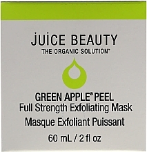 Kup Maska na twarz - Juice Beauty Green Apple Peel Full Strength Exfoliating Mask