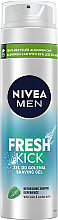 Żel do golenia - Nivea For Men Fresh Kick Shaving Gel — Zdjęcie N1