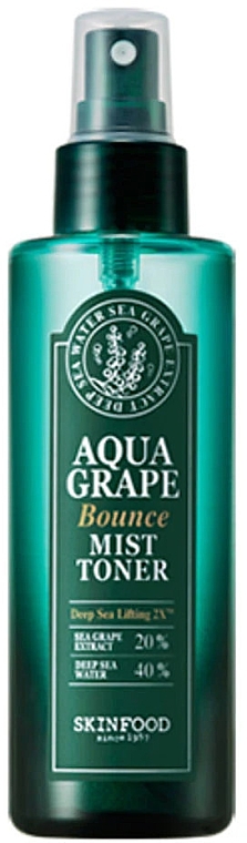 Nawilżający tonik w sprayu - SkinFood Aqua Grape Bounce Mist Toner — Zdjęcie N1