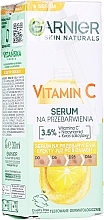 PRZECENA! Super serum na przebarwienia z witaminą C - Garnier Skin Naturals Super Serum * — Zdjęcie N2