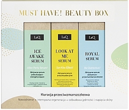 Kup Zestaw - LaQ Must Have! Beauty Box (ser/3x30ml)