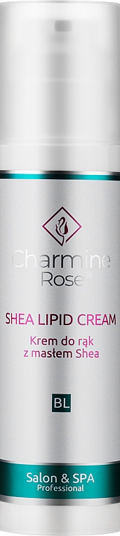 Krem do rąk z masłem shea - Charmine Rose Salon & SPA Professional Shea Lipid Cream — Zdjęcie N3