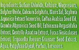 Solanka z minerałami Morza Martwego z trokserutyną, centellą i olejem z zielonej kawy - BingoSpa Slim & Strong — Zdjęcie N3