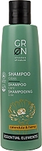 PRZECENA! Szampon nabłyszczający - GRN Essential Elements Brillance Calendula & Hemp Shampoo * — Zdjęcie N1