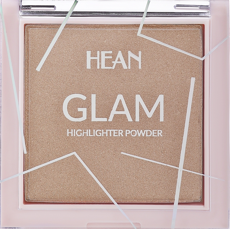 Rozświetlacz do twarzy i ciała - Hean Glam Highlighter Powder — Zdjęcie N1