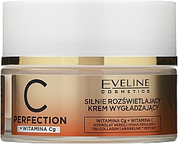 Silnie rozświetlający krem wygładzający 30+ - Eveline Cosmetics C Perfection Brightening Smoothing Cream — Zdjęcie N1