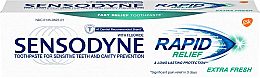 Kojąca pasta do wrażliwych zębów - Sensodyne Rapid Extra Fresh Toothpaste — Zdjęcie N2