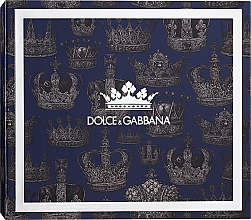Dolce & Gabbana K by Dolce & Gabbana - Zestaw (edt 100 ml + sh/gel 50 ml + edt/mini 10 ml) — Zdjęcie N1