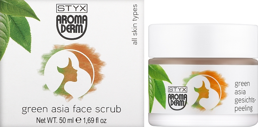 Peeling do twarzy Odbudowa i wygładzenie - Styx Naturcosmetic Aroma Derm Green Asia Face Scrub — Zdjęcie N2
