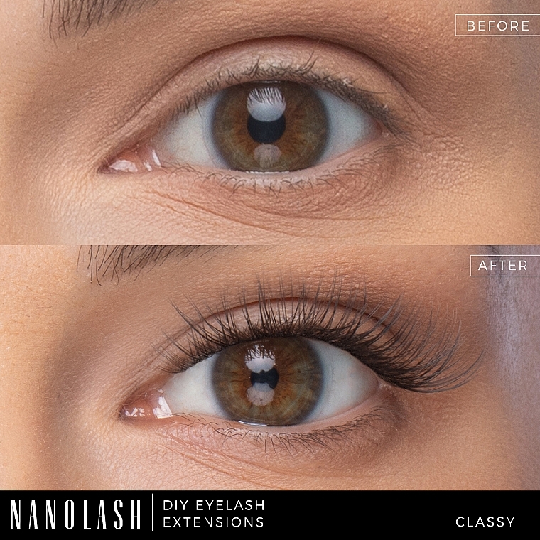 Sztuczne rzęsy - Nanolash Diy Eyelash Extensions Classy — Zdjęcie N6