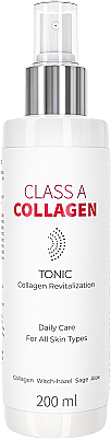 Tonik z kolagenem morskim i pantenolem do codziennej pielęgnacji cery - Noble Health Class A Collagen Tonic — Zdjęcie N1