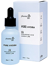 Kup Serum z kwasem hialuronowym - Pharma Oil Pure Hydra 1,5% Hyaluronic Acid Serum
