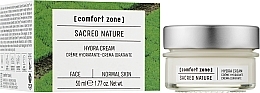 Intensywnie nawilżający krem do twarzy - Comfort Zone Sacred Nature Hydra Cream — Zdjęcie N2