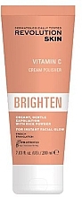 Delikatny krem oczyszczający z witaminą C - Revolution Skincare Vitamin C Cream Polisher — Zdjęcie N3