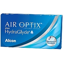 Kup PRZECENA! Soczewki kontaktowe, krzywizna 8,6, 3 szt. - Alcone Air Optix Plus HydraGlyde *