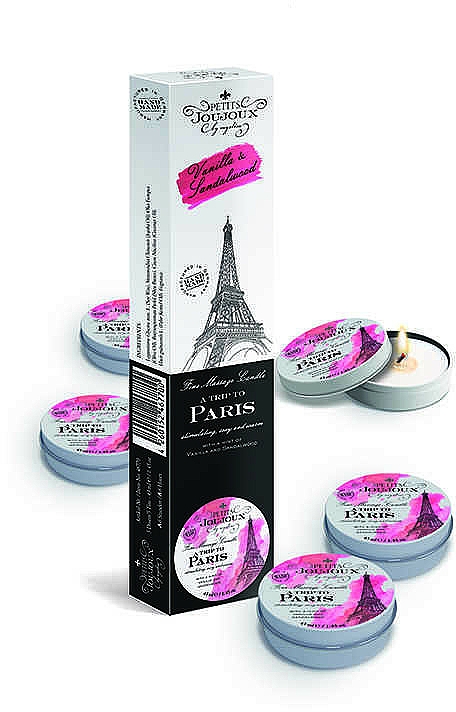 Zestaw świec do masażu - Petits JouJoux A Trip to Paris — Zdjęcie N1
