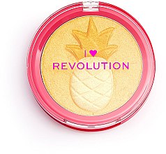Kup Kompaktowy rozświetlacz do twarzy - I Heart Revolution Fruity Highlighter Pineapple