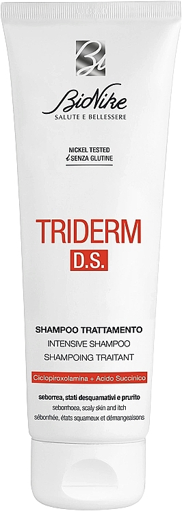 Intensywny szampon - BioNike Triderm D.S. Intensive Shampoo — Zdjęcie N1