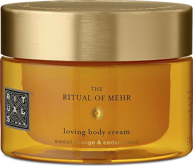 Brazylijski krem do ciała - Rituals The Ritual Of Mehr Body Cream — Zdjęcie N1