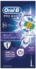 Kup Elektryczna szczoteczka do zębów - Oral-B Pro 600 White & Clean