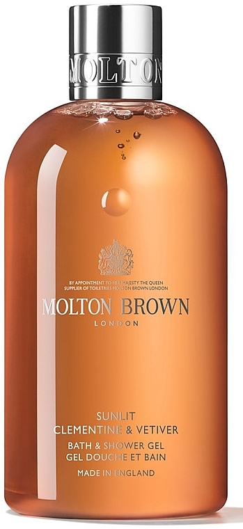 Żel do kąpieli i pod prysznic - Molton Brown Sunlit Clementine & Vetiver Bath & Shower Gel — Zdjęcie N1