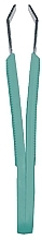 Pęseta prosta, z plastikowymi uchwytami, 8,5 cm, 1061/B, miętowa - Titania — Zdjęcie N1