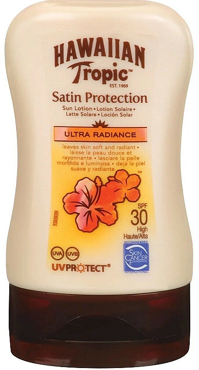 Nawilżający balsam do opalania SPF 30 - Hawaiian Tropic Satin Protection Sun Lotion SPF 30