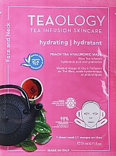 Dwuetapowa maseczka do twarzy - Teaology Blue Tea & Hyaluronic Acid Brightening Moisturising Mask — Zdjęcie N1