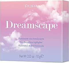 Rozświetlacz - Pupa Dreamscape Translucent Face Highlighter — Zdjęcie N2