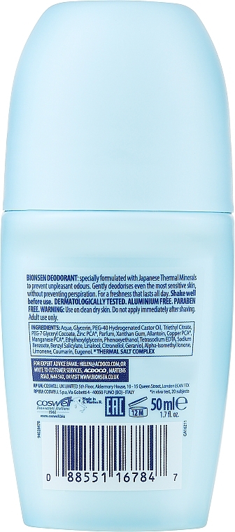 Dezodorant w kulce - Bionsen Mineral Protective Deodorant — Zdjęcie N2