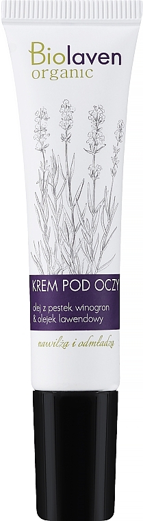 PRZECENA! Nawilżający krem pod oczy - Biolaven Organic * — Zdjęcie N1