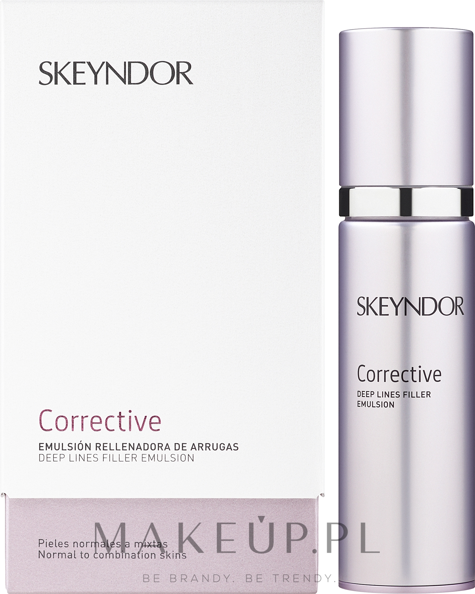 Emulsja do twarzy wypełniająca zmarszczki - Skeyndor Corrective Deep Lines Filler Emulsion — Zdjęcie 50 ml