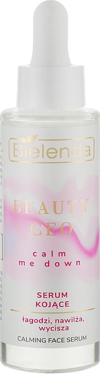 Kojące serum do twarzy - Bielenda Beauty CEO Calm Me Down Serum