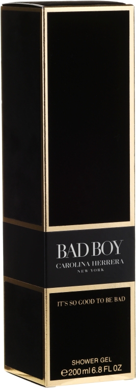 Carolina Herrera Bad Boy – Perfumowany żel do mycia ciała dla mężczyzn — Zdjęcie N1