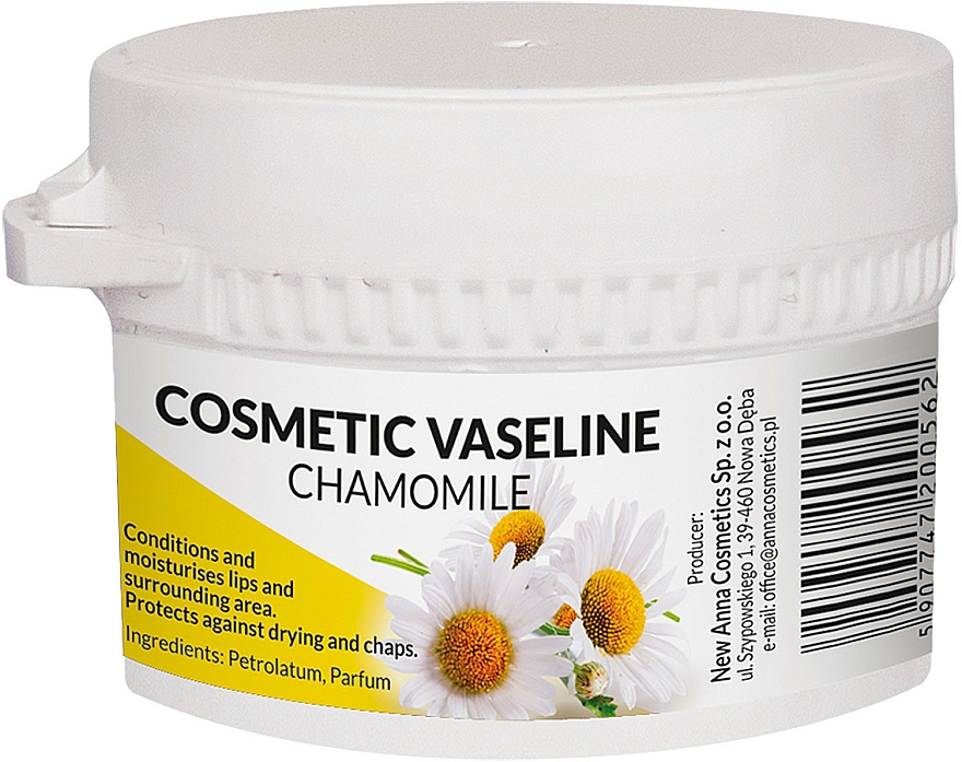 Nawilżający krem do twarzy Olej moringa - Pasmedic Cosmetic Vaseline Chamomile — Zdjęcie N1
