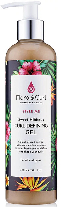 Żel do modelowania loków - Flora & Curl Style Me Sweet Sweet Hibiscus Curl Defining Gel — Zdjęcie N1